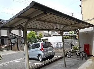 屋根付き駐輪場