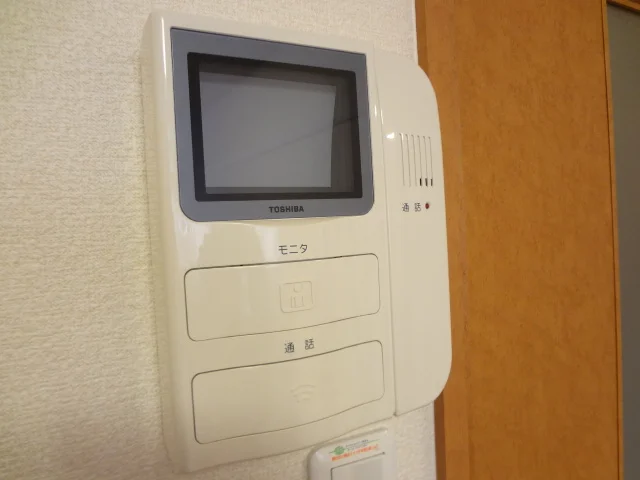 モニター付インターホンもあって安心♪