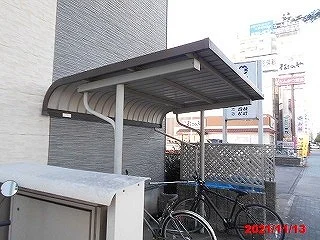 屋根付き駐輪場