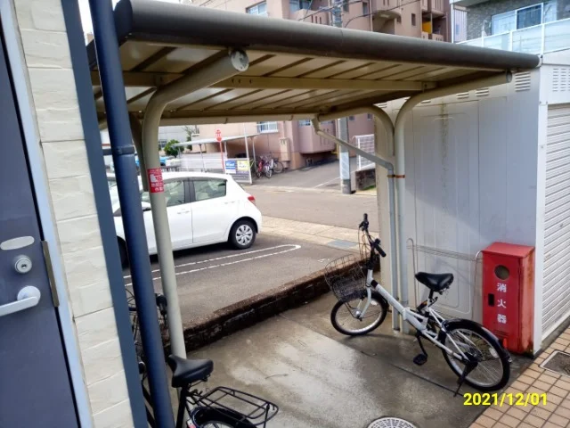屋根付き駐輪場