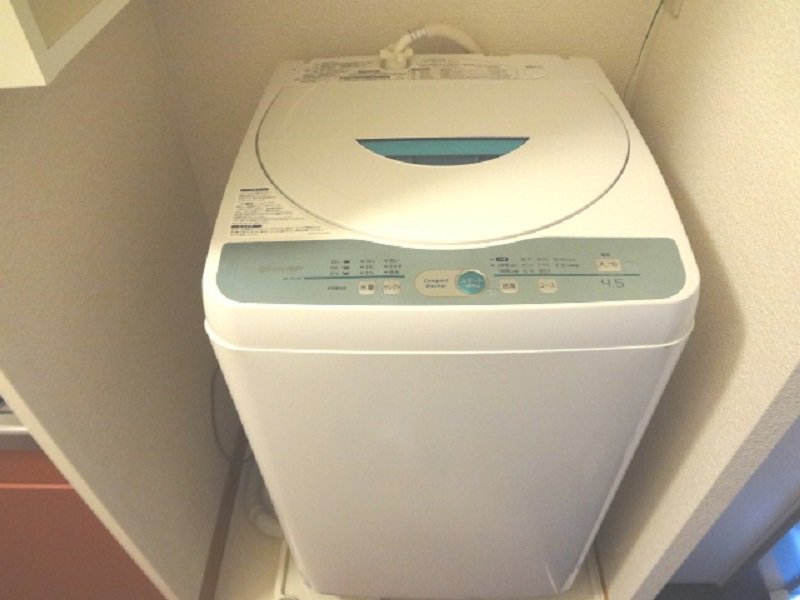洗濯機つき