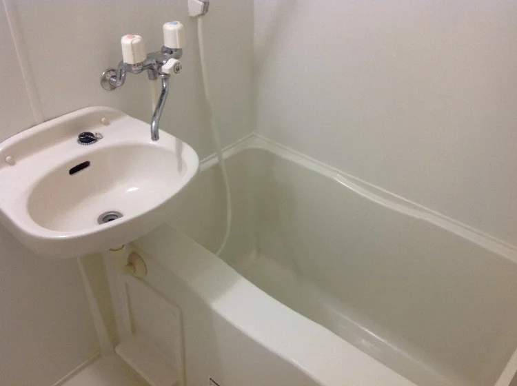 洗面台付お風呂です！