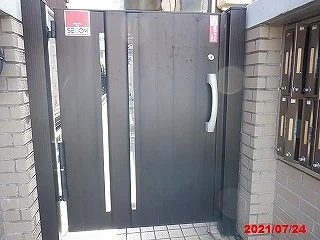 オートロックゲート完備