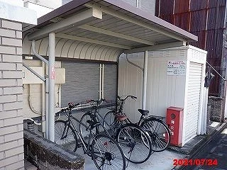 屋根付き駐輪場