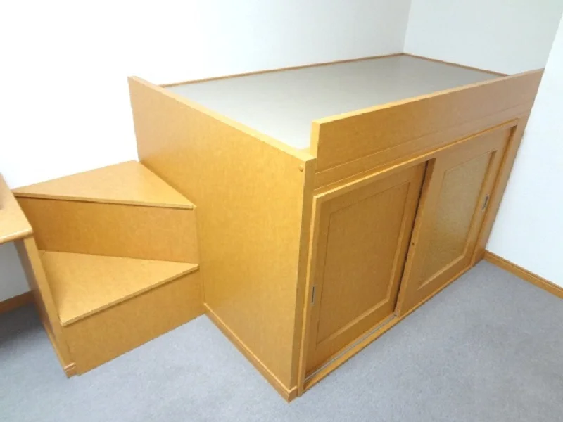 大型収納付きベッド