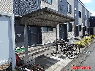 屋根付き駐輪場