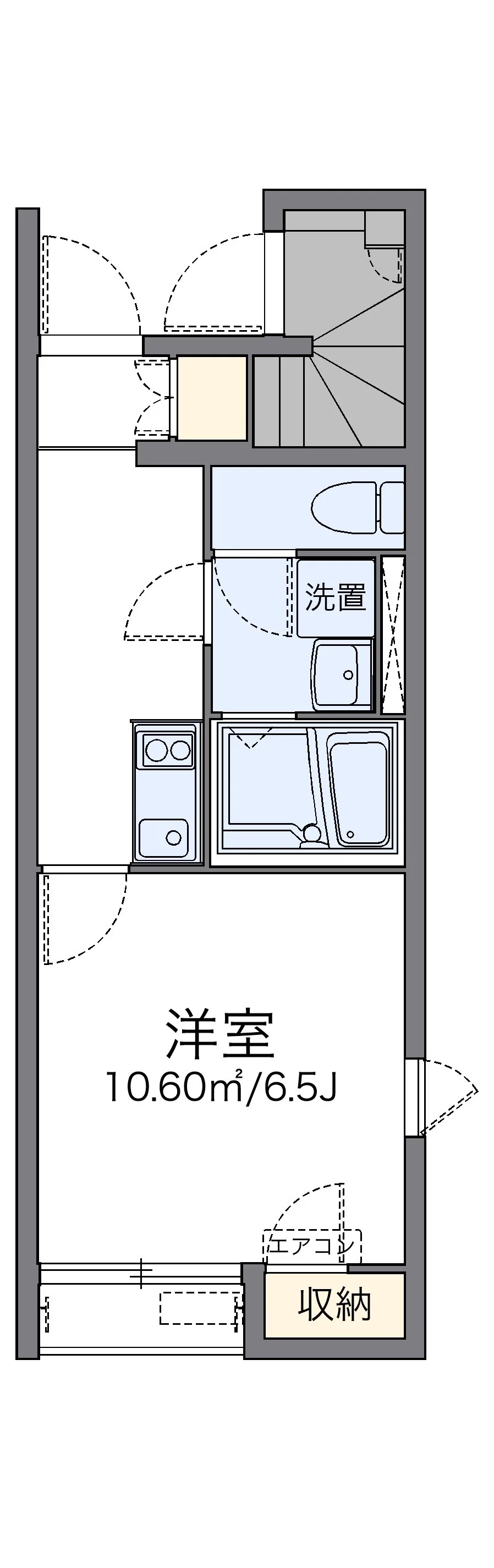 代表的な間取のため実際の間取とは異なる場合があります