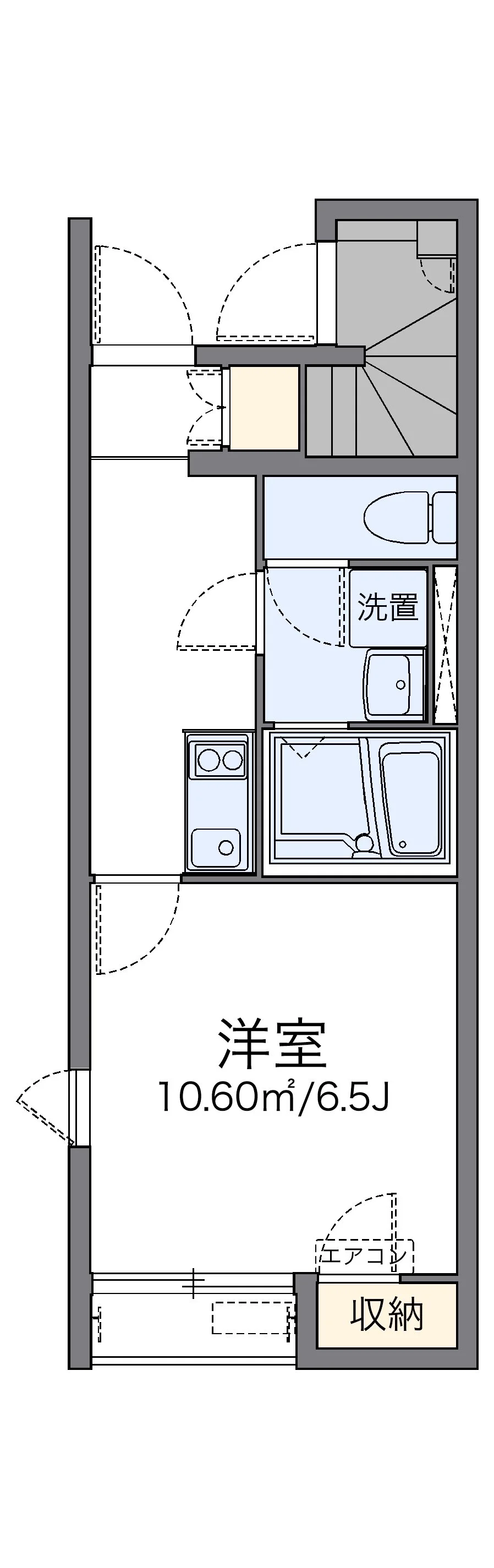 代表的な間取のため実際の間取とは異なる場合があります