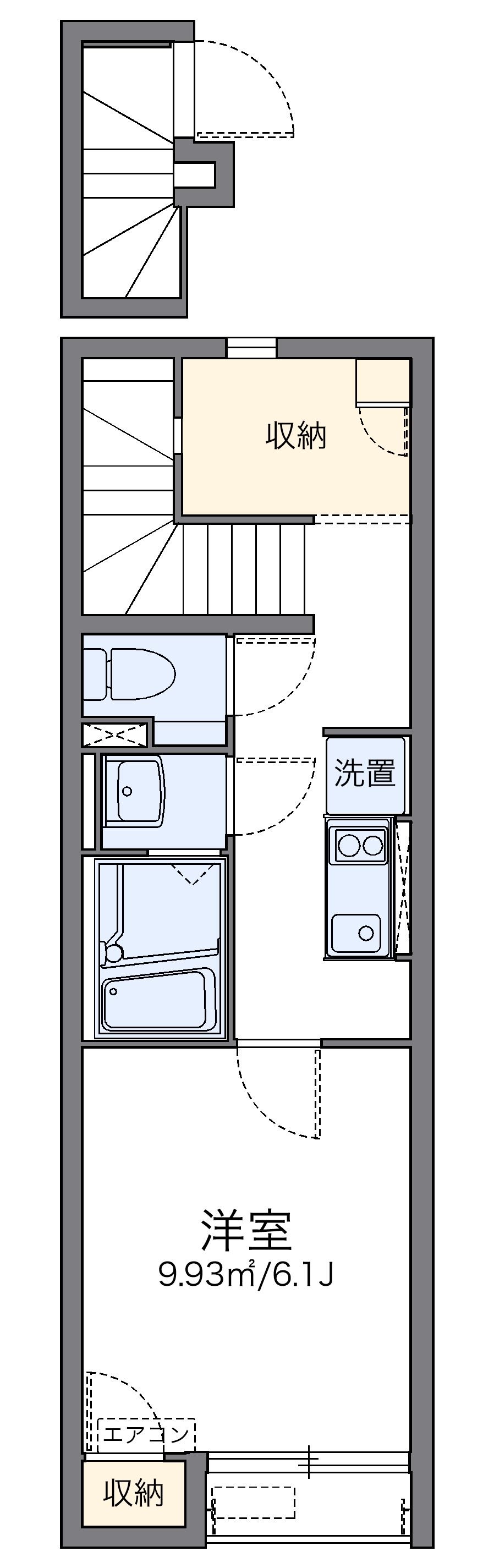代表的な間取のため実際の間取とは異なる場合があります