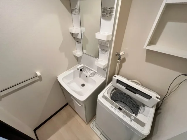 洗面　洗濯機