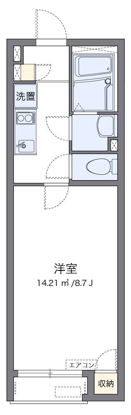 代表的な間取のため実際の間取とは異なる場合があります