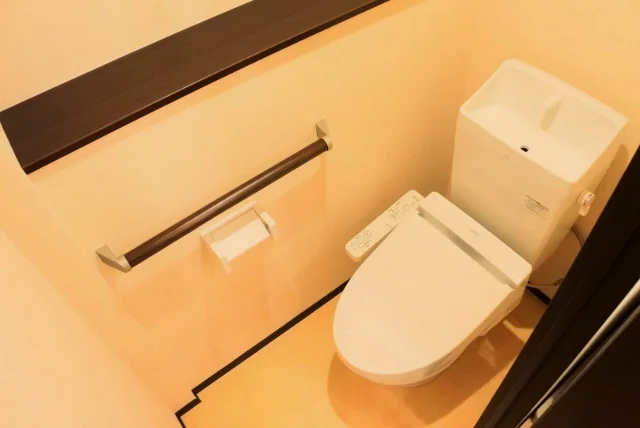 温水洗浄便座付です♪