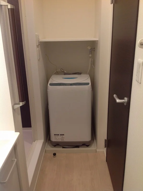 洗濯機付き