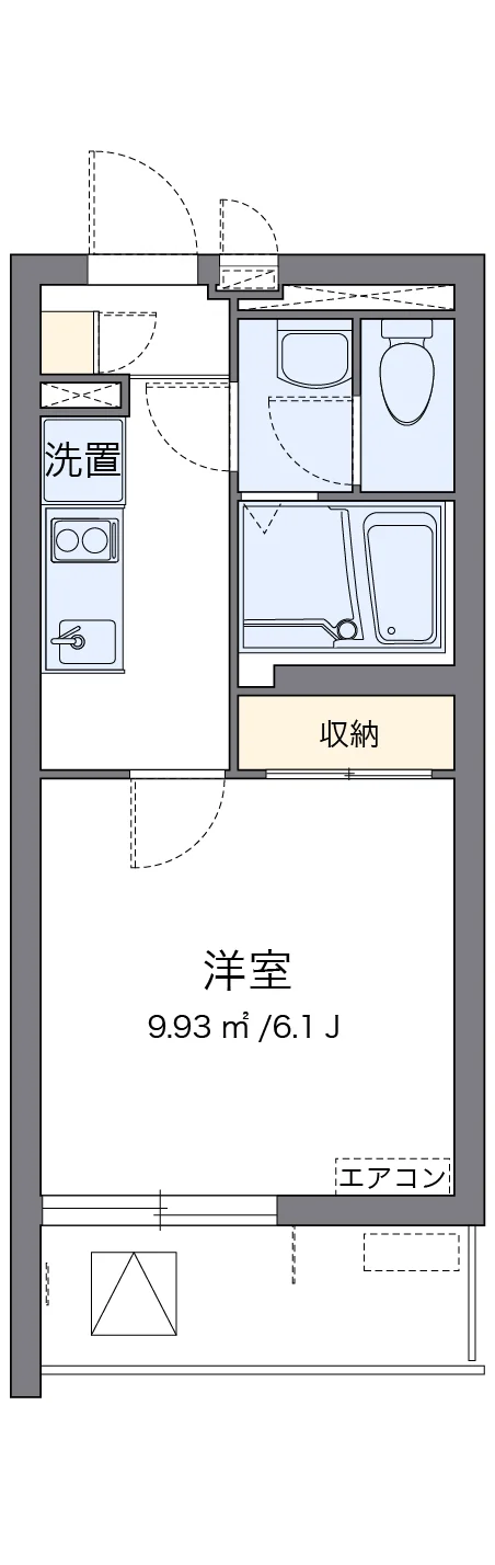 代表的な間取のため実際の間取とは異なる場合があります