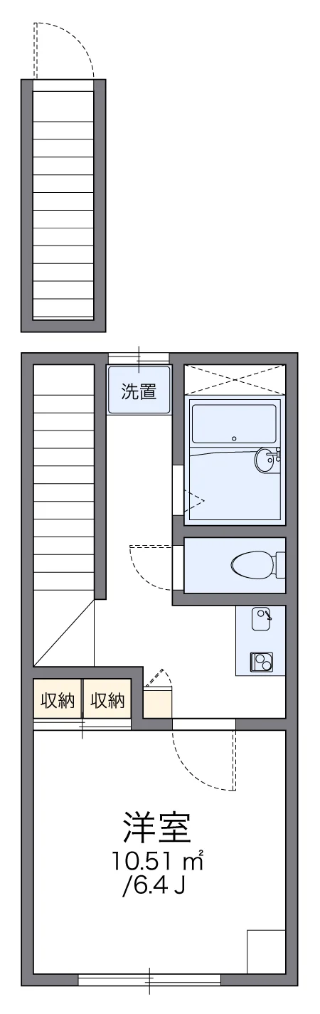 代表的な間取のため実際の間取とは異なる場合があります