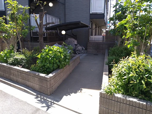 駐輪場　自転車＆原付のみ駐輪可