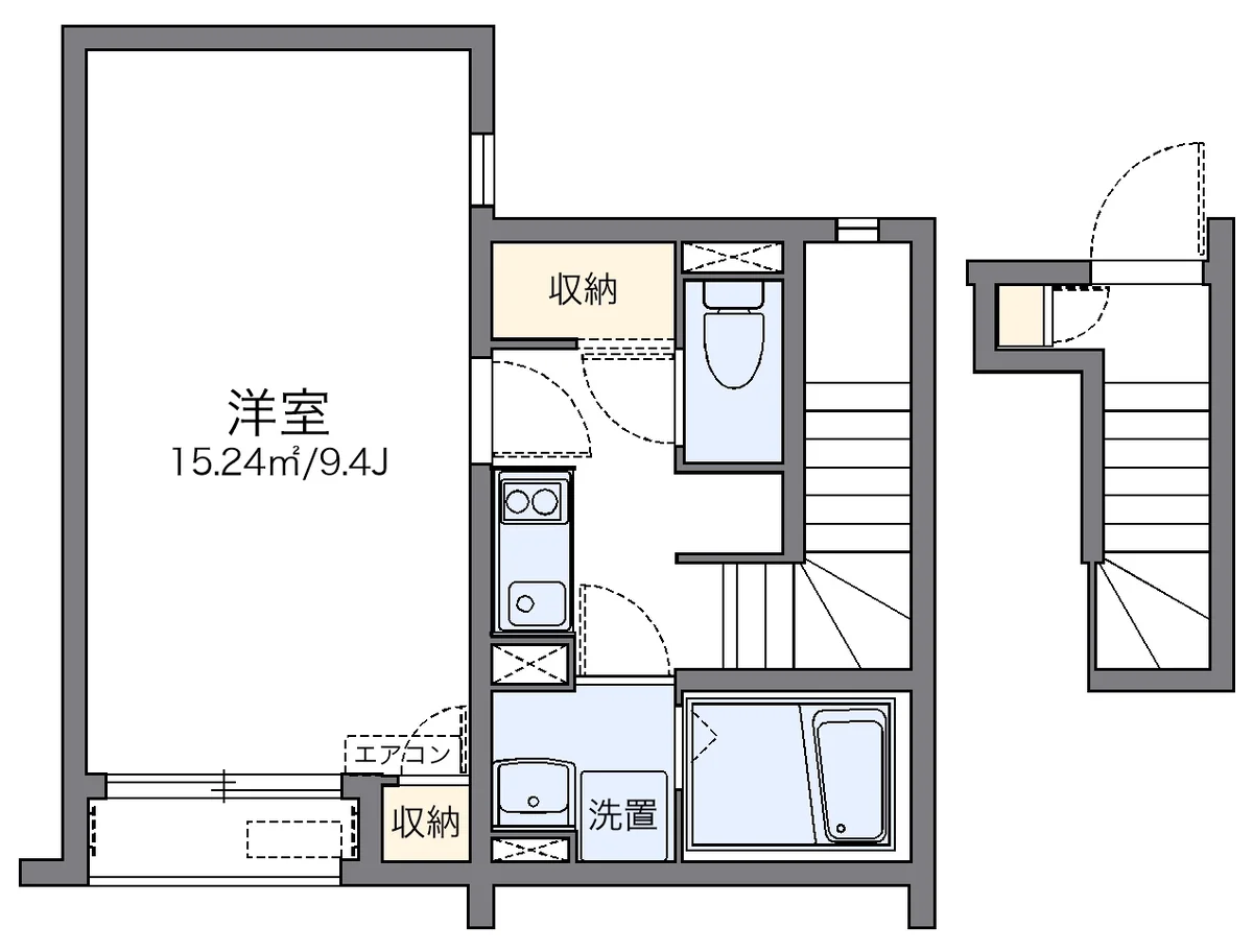 代表的な間取のため実際の間取とは異なる場合があります