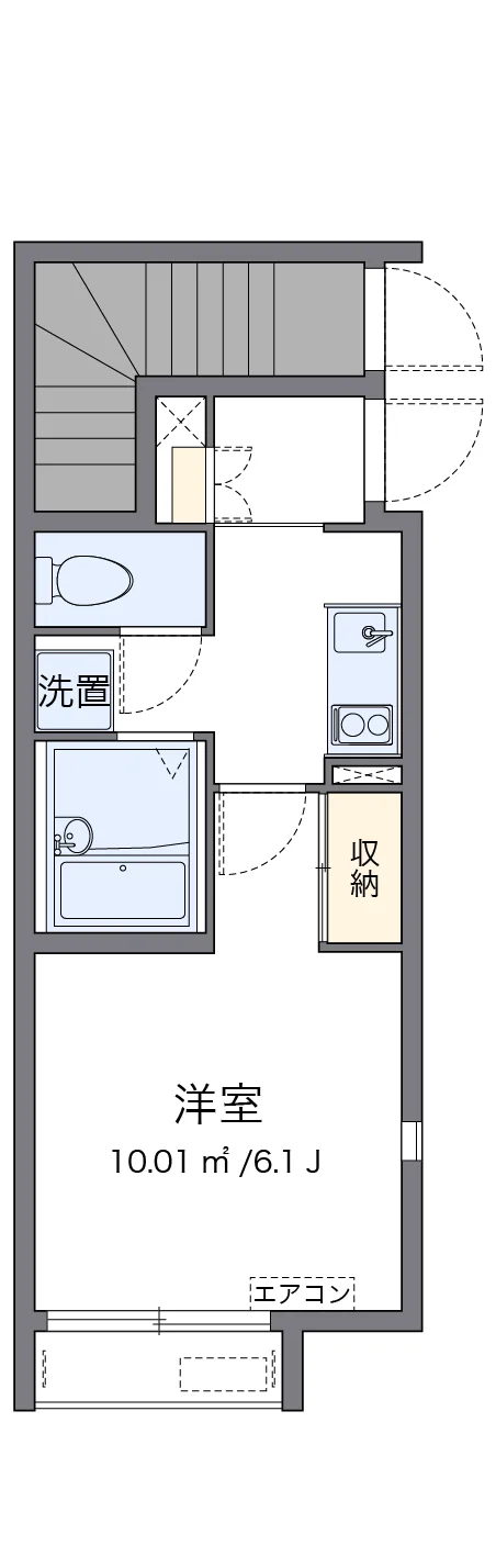 代表的な間取のため実際の間取とは異なる場合があります