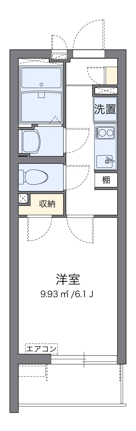 代表的な間取のため実際の間取とは異なる場合があります
