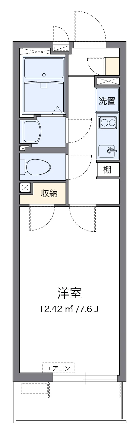 代表的な間取のため実際の間取とは異なる場合があります