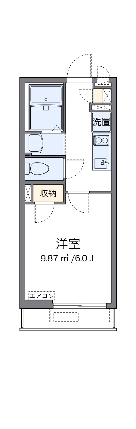代表的な間取のため実際の間取とは異なる場合があります