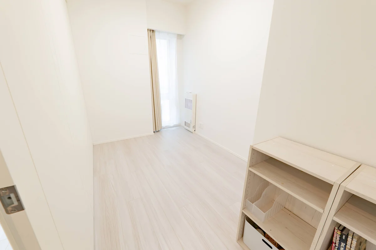 リビング直結の寝室