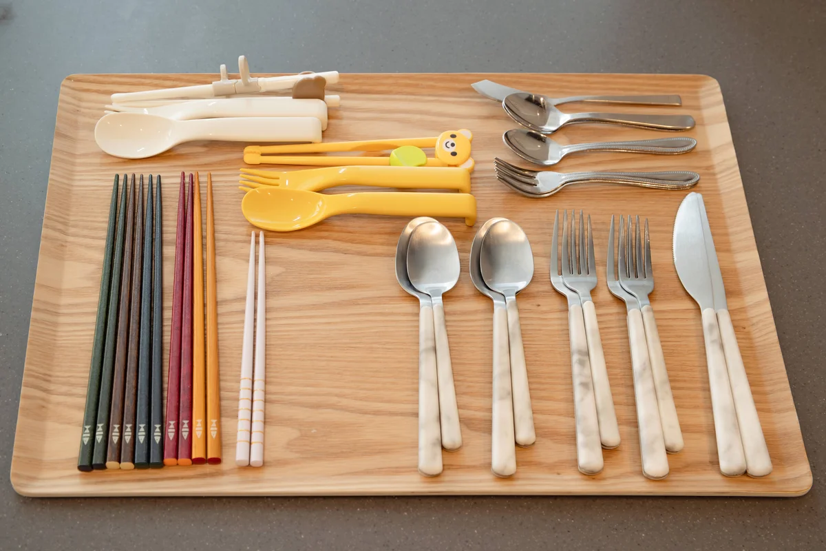 カトラリーも充実♪