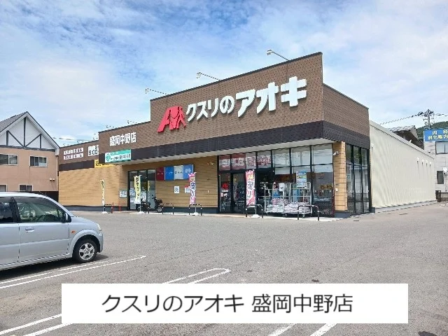 クスリのアオキ 盛岡中野店まで800m