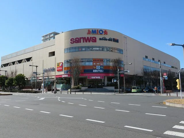 ｓａｎｗａまで1200m