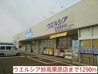 ウエルシア妙高栗原店まで1290m