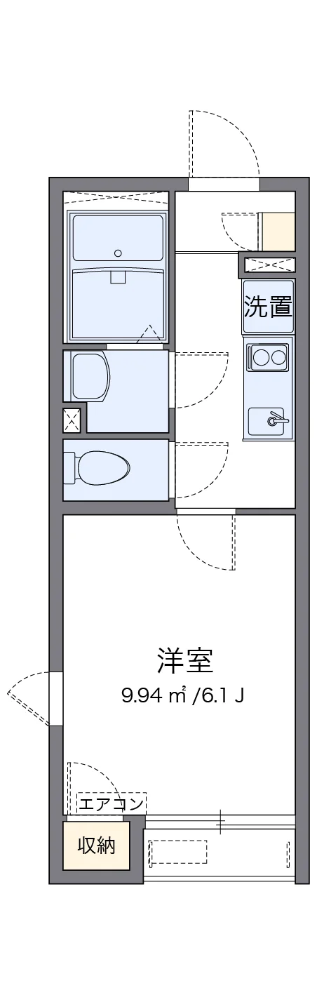 代表的な間取のため実際の間取とは異なる場合があります