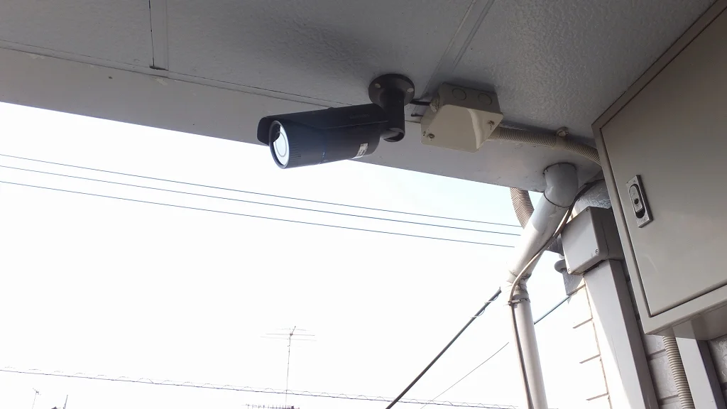 防犯カメラ設置済み