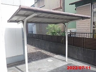 屋根付き駐輪場