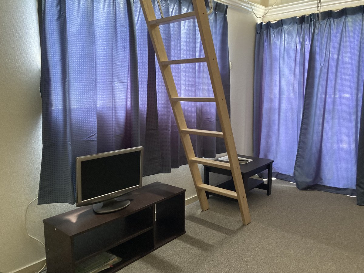 2階タイプのお部屋です。
