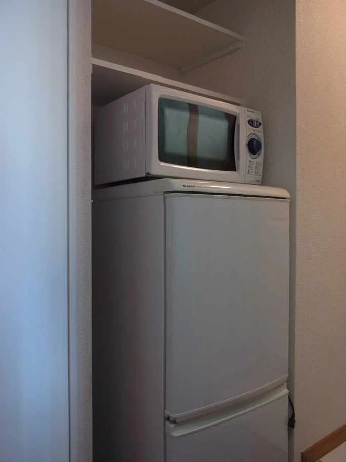 現状優先　電子レンジ・冷蔵庫