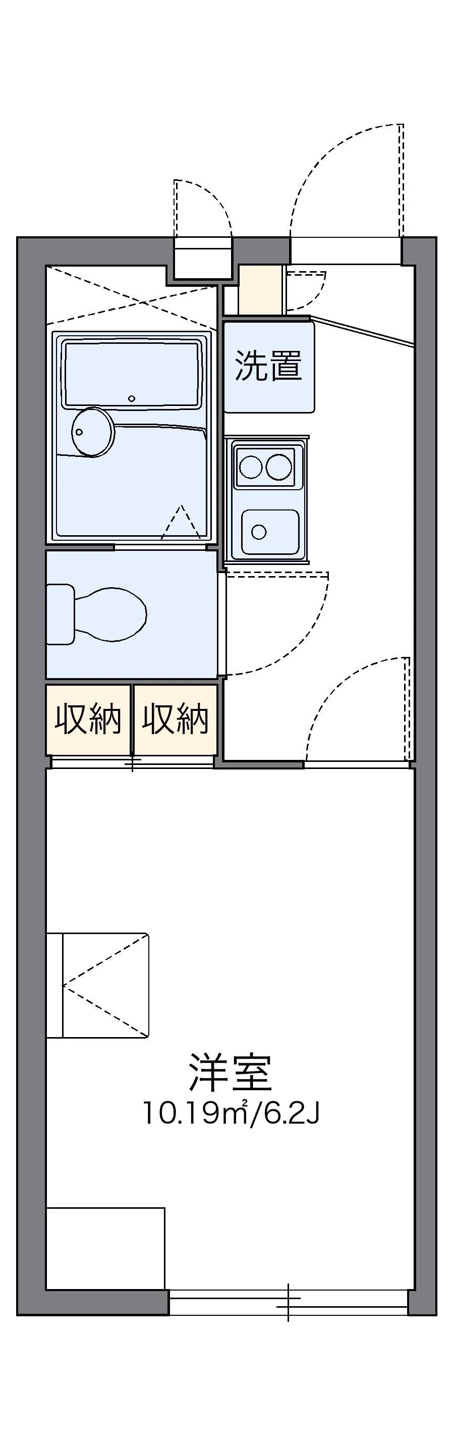 代表的な間取のため実際の間取とは異なる場合があります