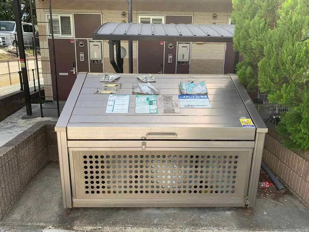 ゴミ置き場です。