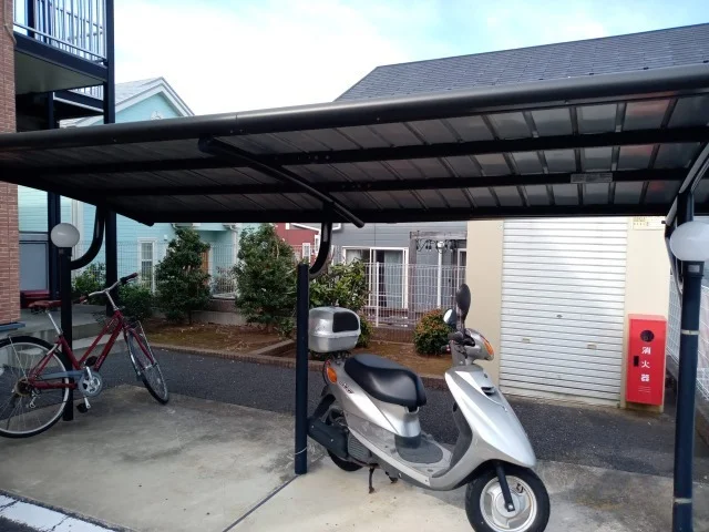 駐輪場です。