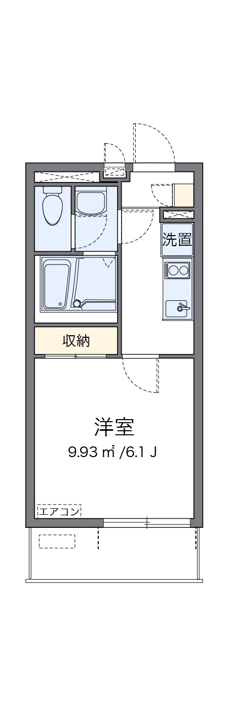 代表的な間取のため実際の間取とは異なる場合があります