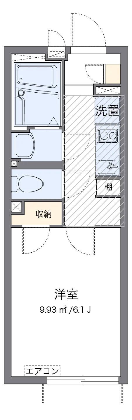 代表的な間取のため実際の間取とは異なる場合があります