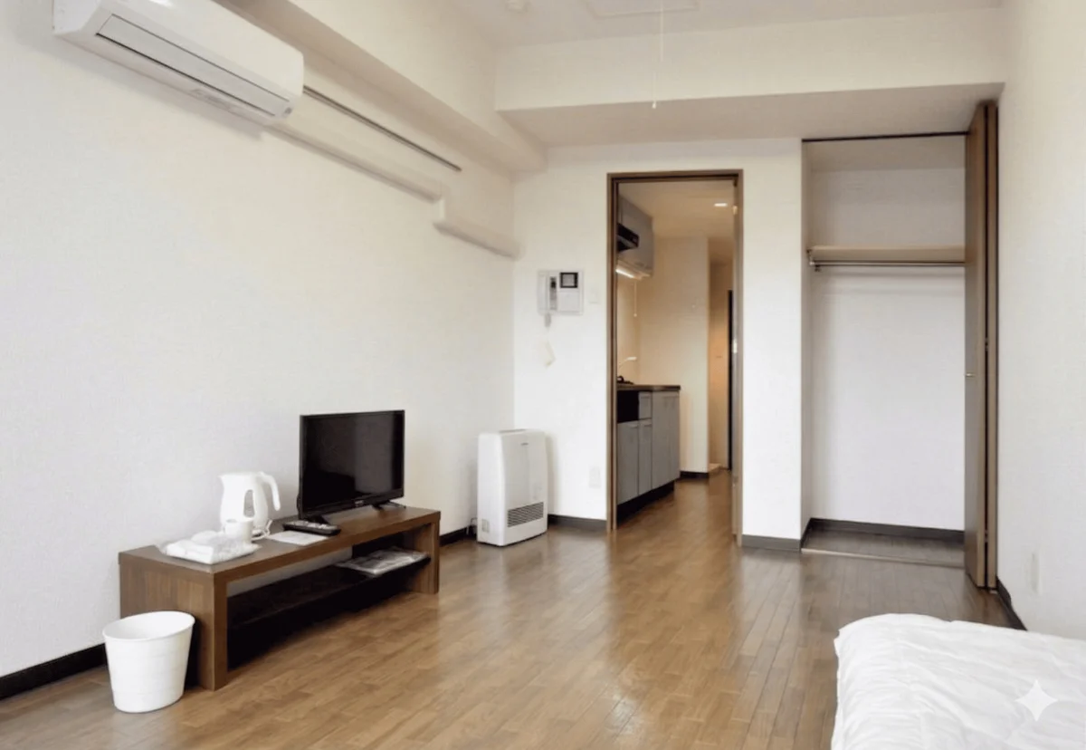 【退去時費用 0円！！】水道光熱費込、家具・家電付き、インターネット利用料込　マンスリーマンション - 札幌市白石区 マンスリーマンション 札幌市白石区 ウィークリーマンション