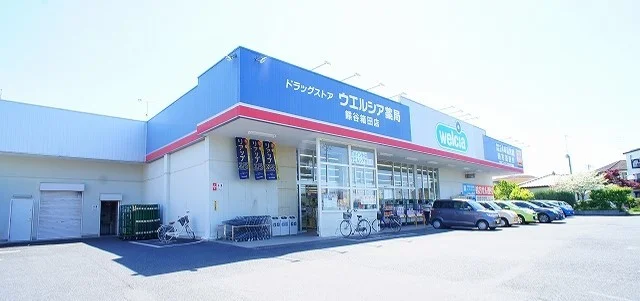 ウエルシア箱田店まで300m