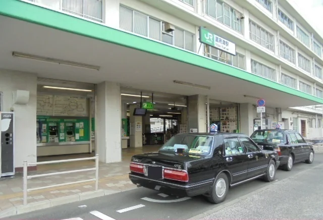 東海道線＆御殿場線・国府津駅まで1920m