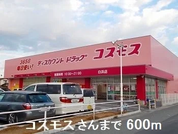 コスモスさんまで600m