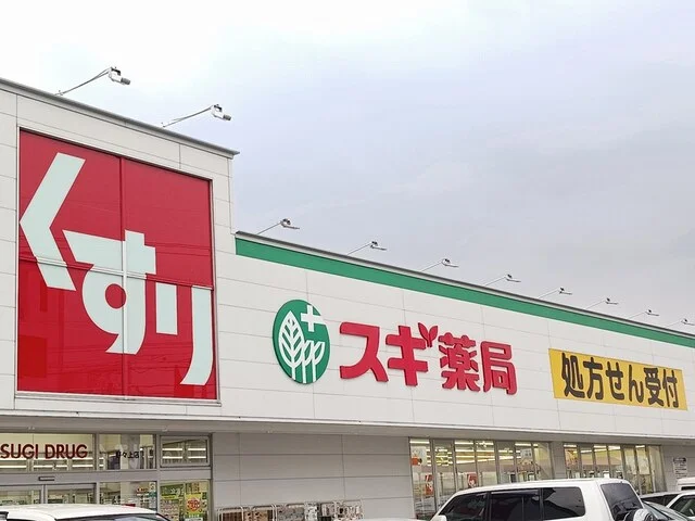 スギドラッグ野々上店様まで564m