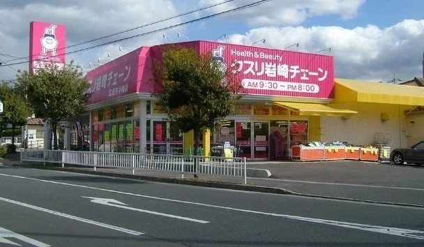 クスリ岩崎チェーンまで700m