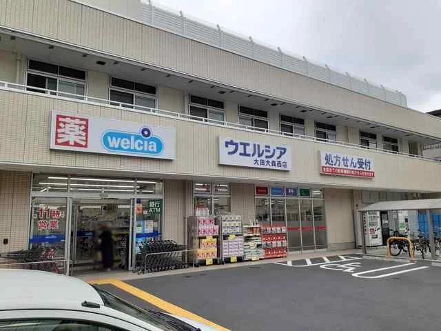 ウエルシア大田大森西店まで216m