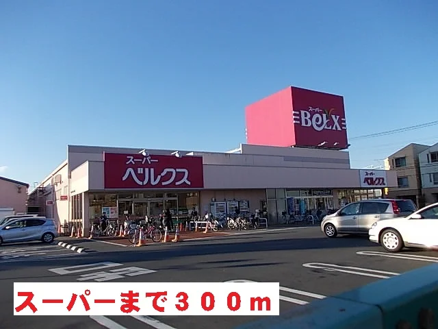 ベルクスまで300m