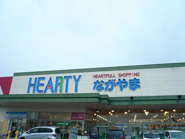 ハーティーながやま都北店まで1300m