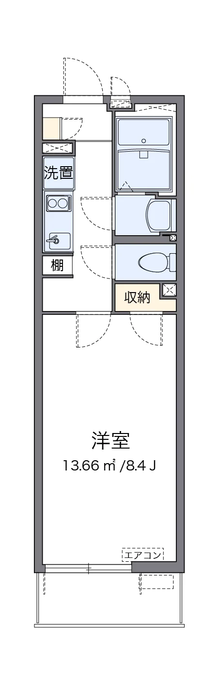 代表的な間取のため実際の間取とは異なる場合があります